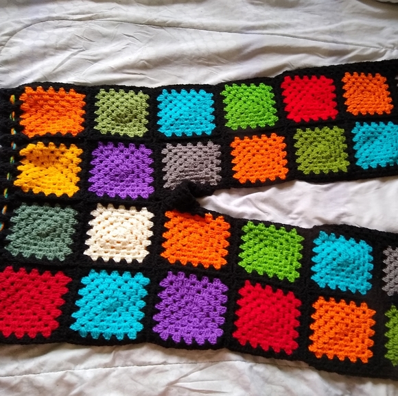 Granny square vintage style crochet pants - Picture 8 of 8